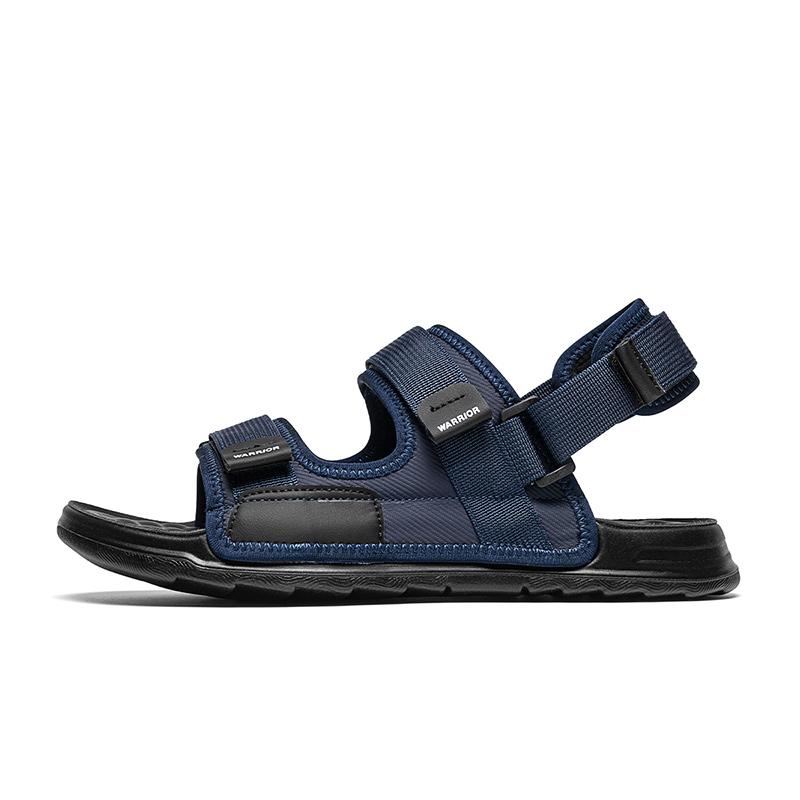 WARRIOR Пляжные сандалии мужские, сине-черные
WARRIOR Пляжные сандалии мужские, сине-черные