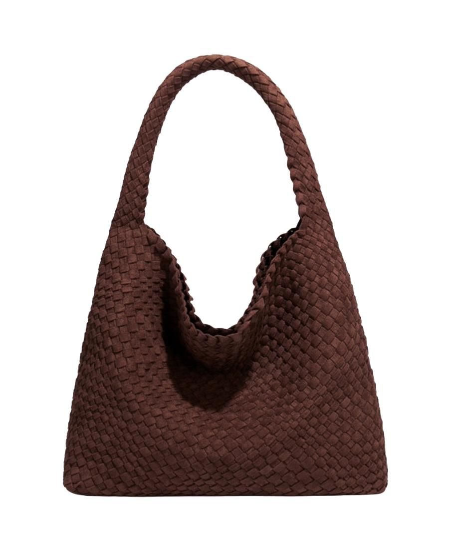 Большая плетеная сумка-хобо из замши коричневого и кофейного цвета, мягкая, с плетеной текстурой, для женщин, рабочая сумка SUSU, Espresso/chocolate brown
Большая плетеная сумка-хобо из замши коричневого и кофейного цвета, мягкая, с плетеной текстурой, для женщин, рабочая сумка SUSU, Espresso/chocolate brown