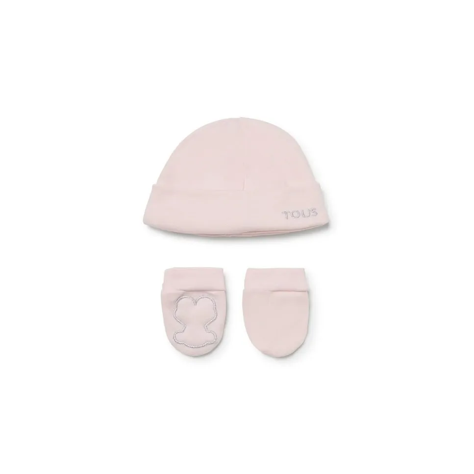 Детский комплект для новорожденной девочки из хлопка розового цвета с вышивкой Tous, розовый
Детский комплект для новорожденной девочки из хлопка розового цвета с вышивкой Tous, розовый