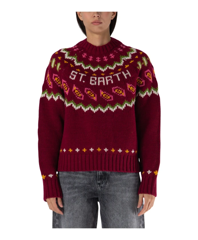 Фантазийный пуловер Mc2 Saint Barth, красный
Фантазийный пуловер Mc2 Saint Barth, красный