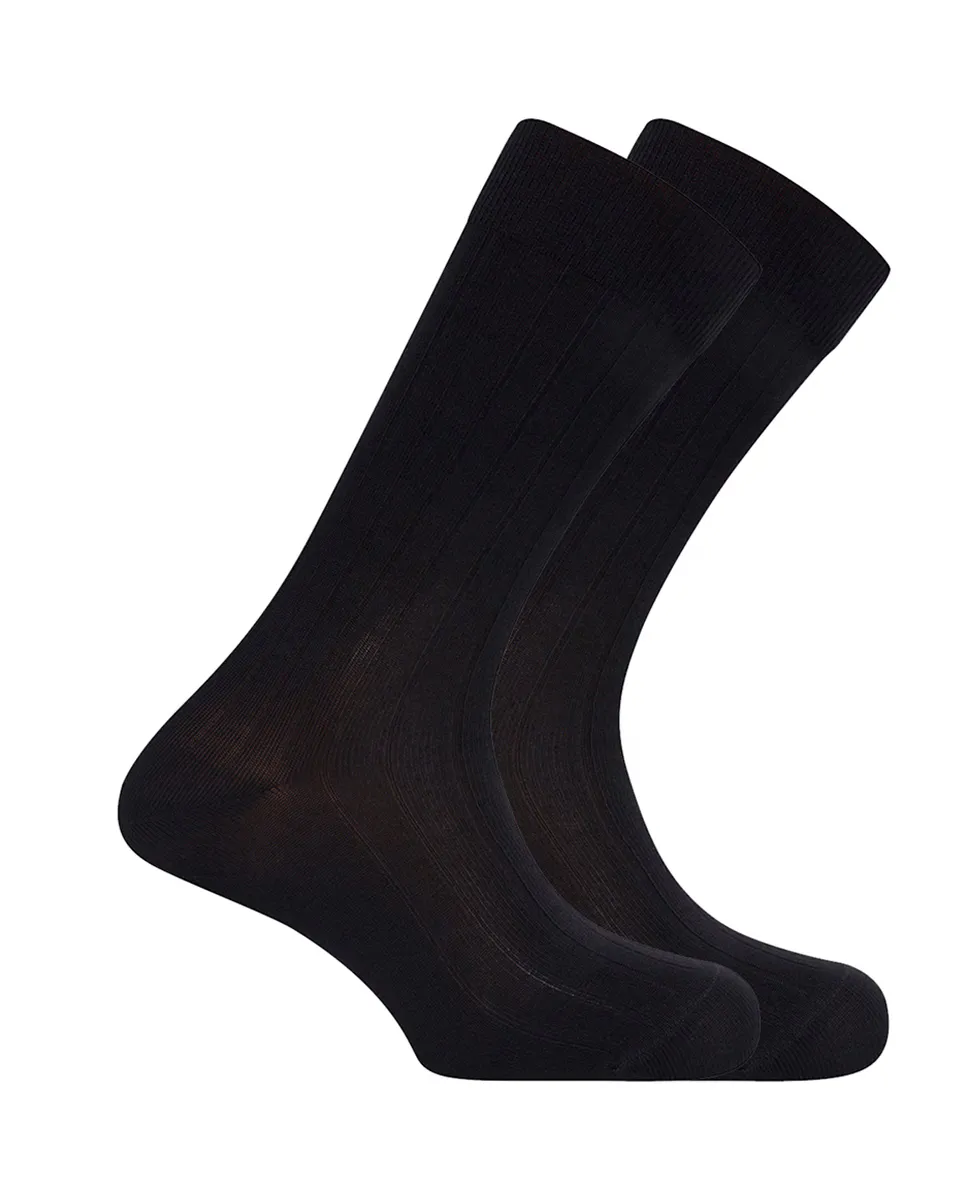 Набор из 2 пар мужских бамбуковых носков с анти-давящей манжетой черного цвета Punto Blanco, черный
Набор из 2 пар мужских бамбуковых носков с анти-давящей манжетой черного цвета Punto Blanco, черный