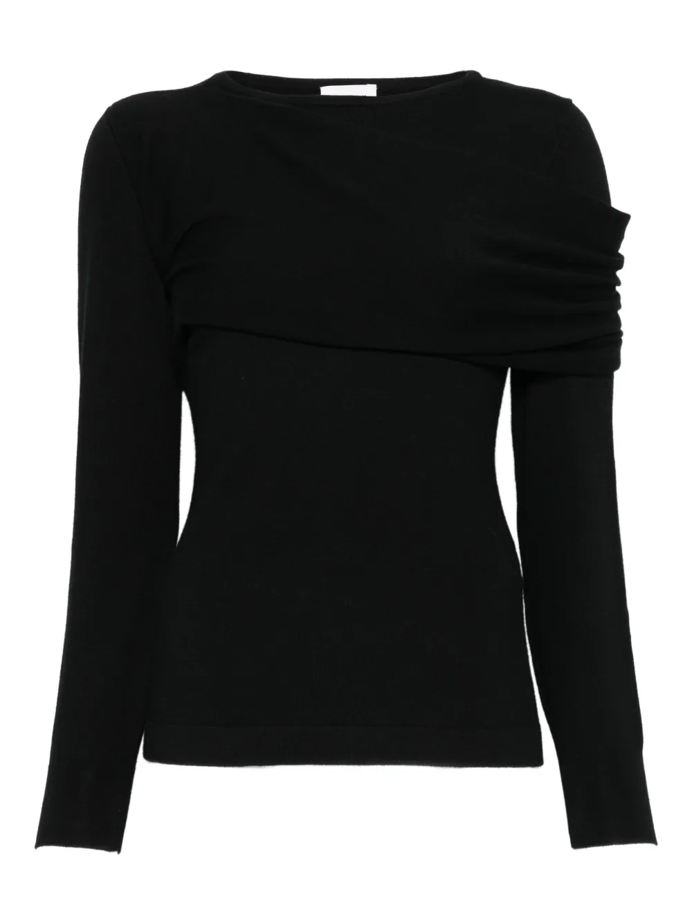 Драпированный свитер P.A.R.O.S.H., черный
Драпированный свитер P.A.R.O.S.H., черный