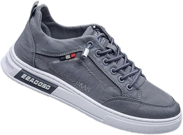 Мужские стильные низкие кеды для скейтборда - легкие дышащие кроссовки с эластичными шнурками, нескользящей подошвой для прогулок на улице, бега и комфорта в бизнес-поездках Clolinde, серый
Мужские стильные низкие кеды для скейтборда - легкие дышащие кроссовки с эластичными шнурками, нескользящей подошвой для прогулок на улице, бега и комфорта в бизнес-поездках Clolinde, серый