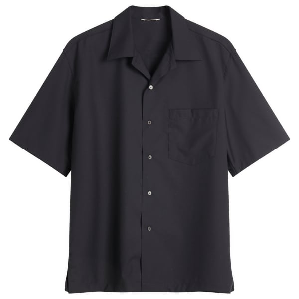 Рубашка с короткими рукавами из супертонкой тропической шерсти Auralee, синий
Рубашка с короткими рукавами из супертонкой тропической шерсти Auralee, синий