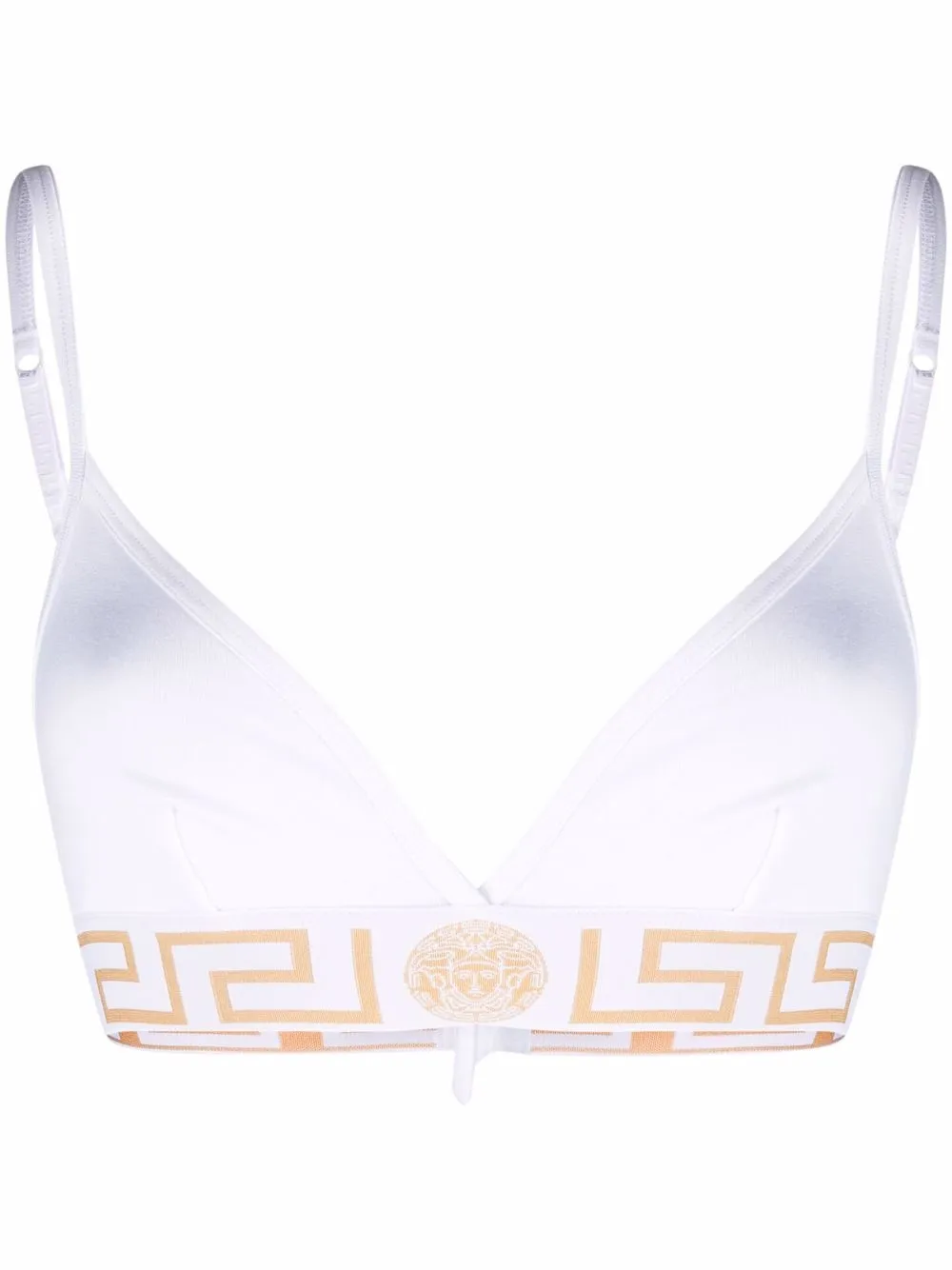 Бюстгальтер-бралетт с узором Greca VERSACE, белый
Бюстгальтер-бралетт с узором Greca VERSACE, белый