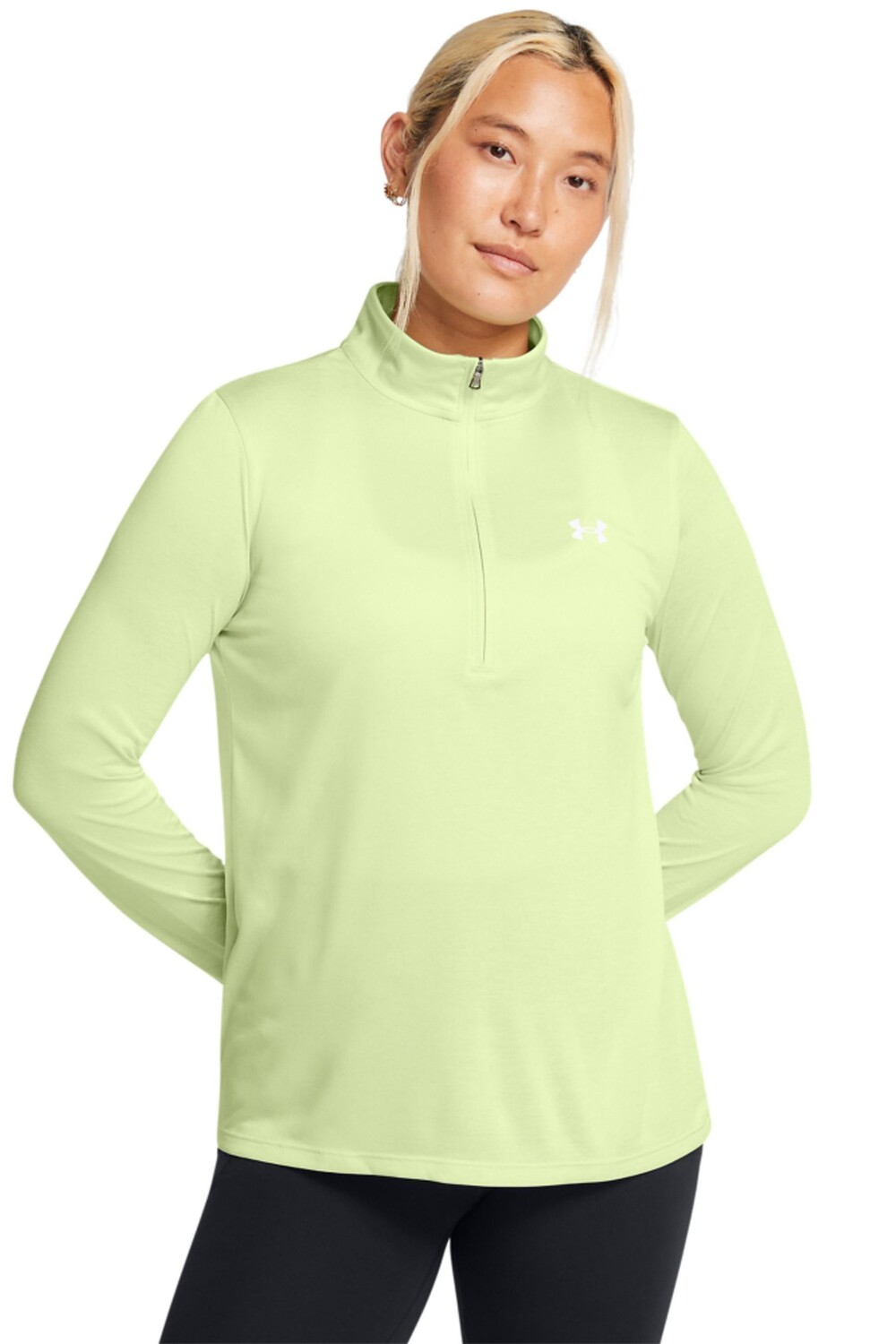 Верхняя часть с застежкой молнией 1/2 Tech Twist Under Armour, зеленый
Верхняя часть с застежкой молнией 1/2 Tech Twist Under Armour, зеленый