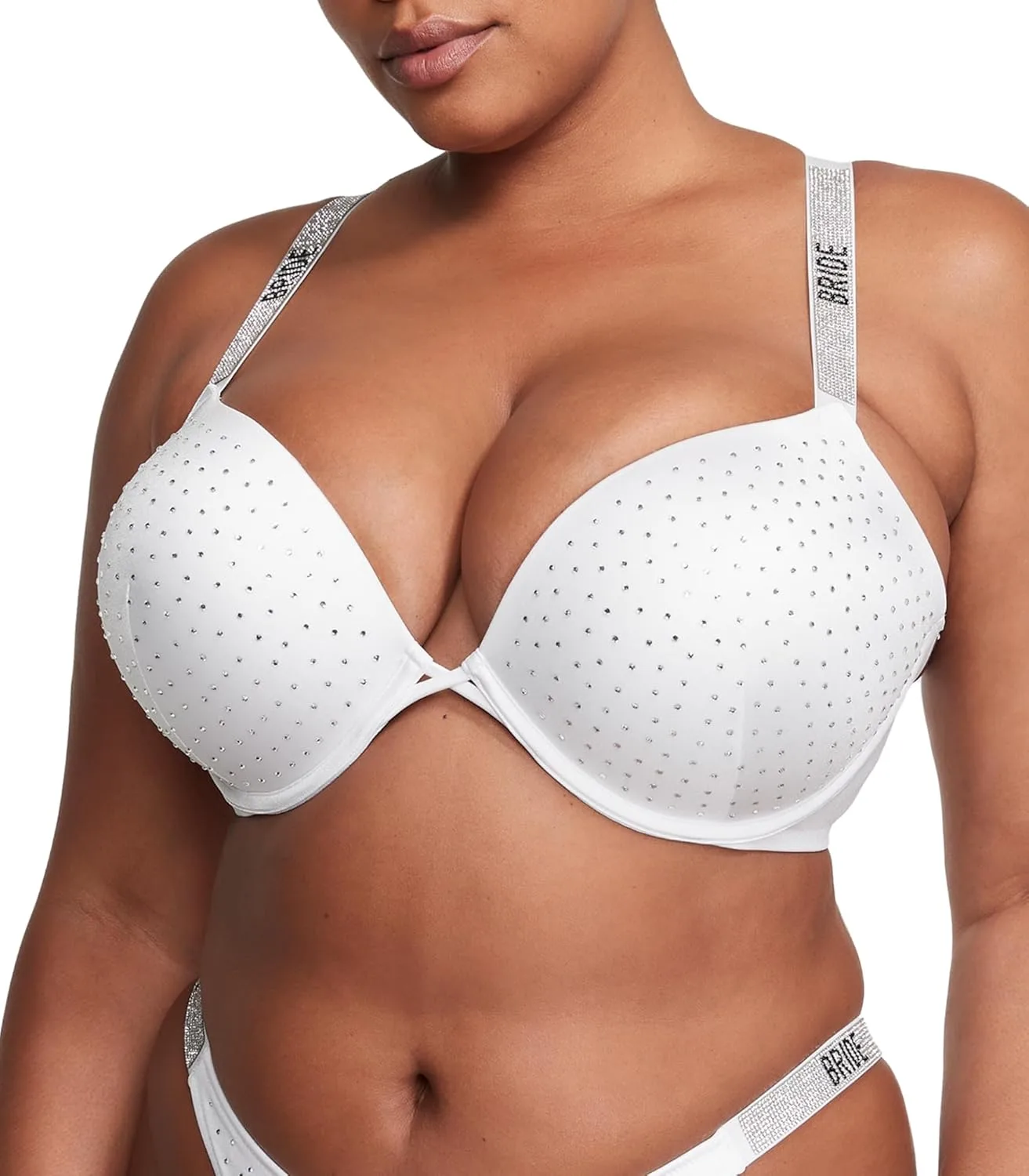 Victoria's Secret Shine Strap Bombshell Push-Up бикини топ
Victoria's Secret Shine Strap Bombshell Push-Up бикини топ