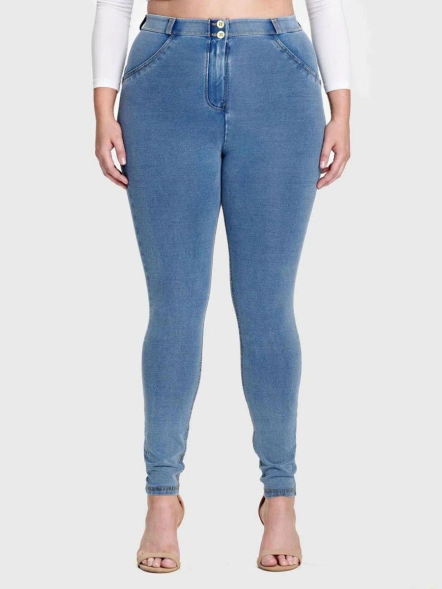 Женские облегающие джинсы с высокой посадкой и эффектом коррекции фигуры Freddy, Blue
Женские облегающие джинсы с высокой посадкой и эффектом коррекции фигуры Freddy, Blue