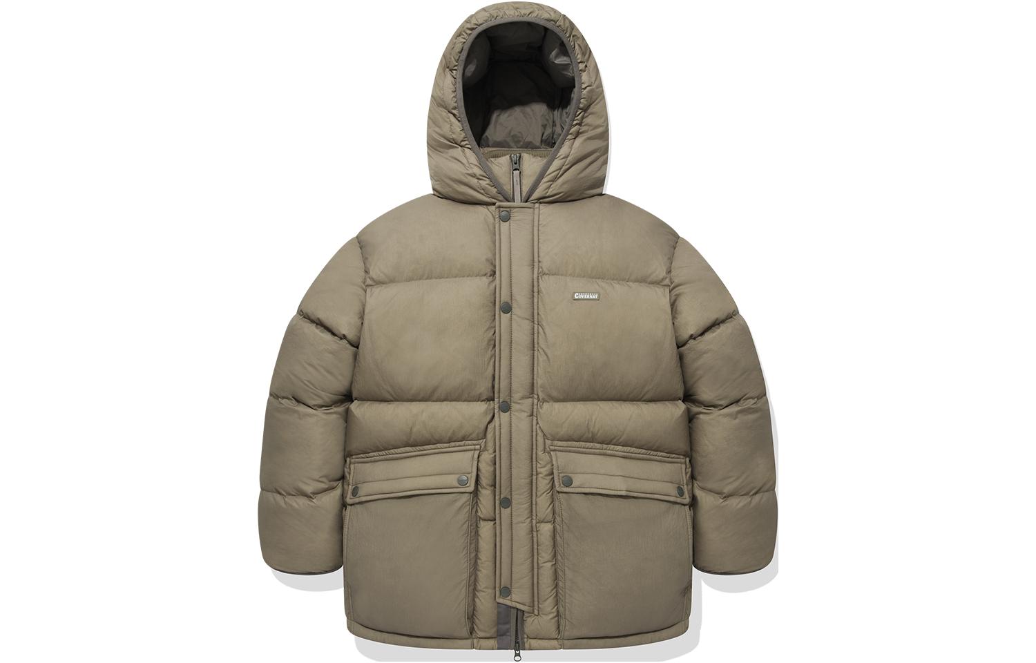 COVERNAT Унисекс пуховик цвета хаки
COVERNAT Унисекс пуховик цвета хаки