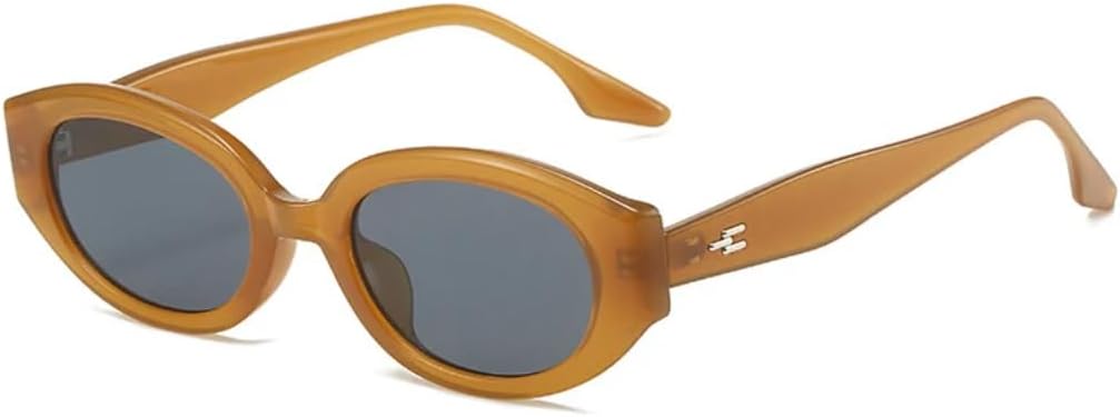 Солнцезащитные очки для мужчин и женщин - защита UV400 - овальные линзы с цветными заклепками для занятий спортом на открытом воздухе и вождения DSVIGF, Jelly Tea Grey
Солнцезащитные очки для мужчин и женщин - защита UV400 - овальные линзы с цветными заклепками для занятий спортом на открытом воздухе и вождения DSVIGF, Jelly Tea Grey