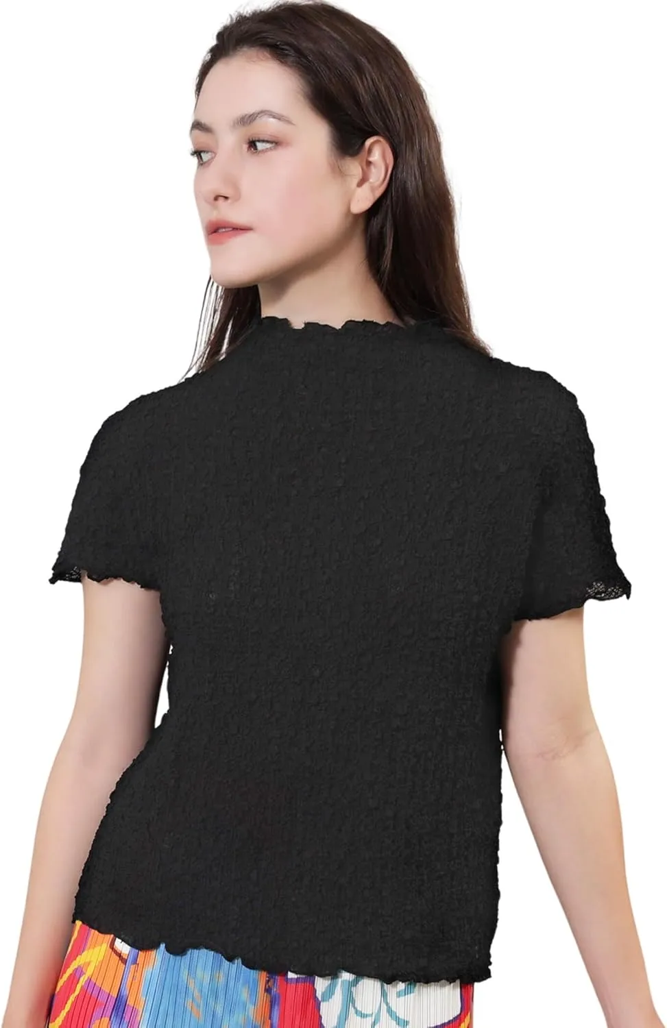 COLD POSH Mulberry Silk Shirts для женщин Stretch Slim Fit короткий рукав Crewneck
COLD POSH Mulberry Silk Shirts для женщин Stretch Slim Fit короткий рукав Crewneck