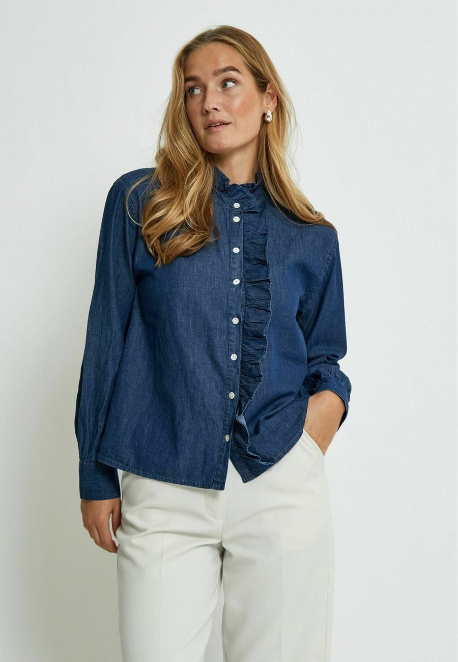 Блуза Desires Button-down blouse, Mid Blue Denim/Blue Denim
Блуза Desires Button-down blouse, Mid Blue Denim/Blue Denim