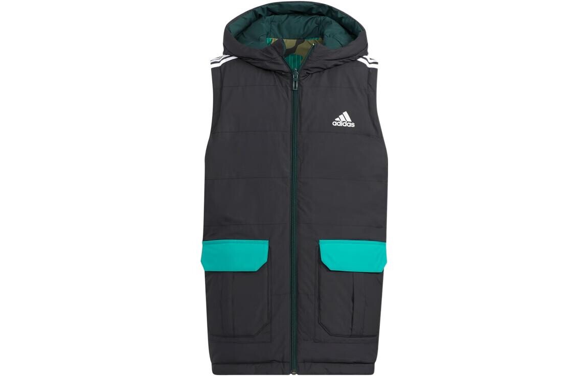 Жилет двусторонний пуховый Adidas, черный
Жилет двусторонний пуховый Adidas, черный