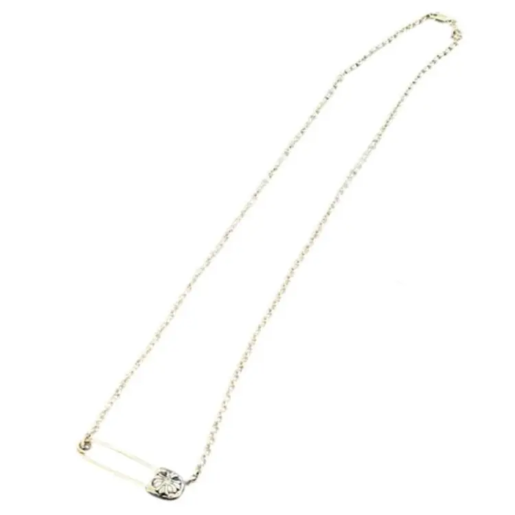 Chrome Hearts Унисекс серебряное ожерелье Silver
Chrome Hearts Унисекс серебряное ожерелье Silver