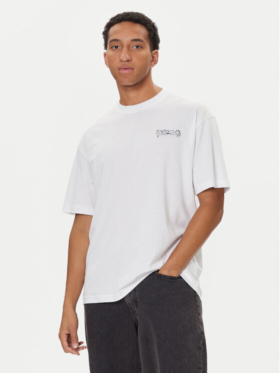 Футболка loose fit Nyrotee 50549769 Hugo, белый
Футболка loose fit Nyrotee 50549769 Hugo, белый