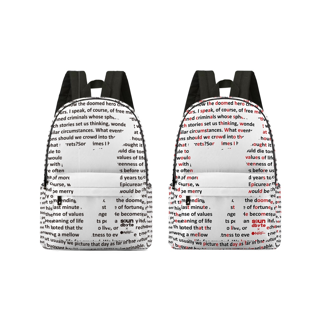 ONRF Полиэстеровый рюкзак унисекс белый, White combination 1
ONRF Полиэстеровый рюкзак унисекс белый, White combination 1