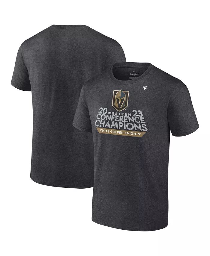 Мужская футболка Heather Charcoal Vegas Golden Knights 2023 NHL Western Conference Champs Locker Room Fanatics
Мужская футболка Heather Charcoal Vegas Golden Knights 2023 NHL Western Conference Champs Locker Room Fanatics