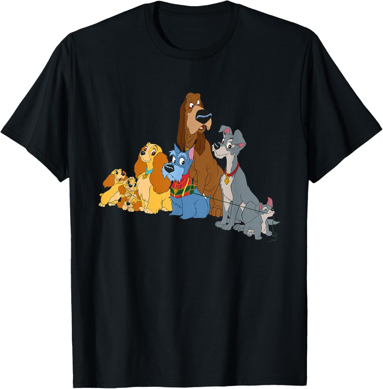 Футболка Disney Леди и Бродяги, черная
Футболка Disney Леди и Бродяги, черная