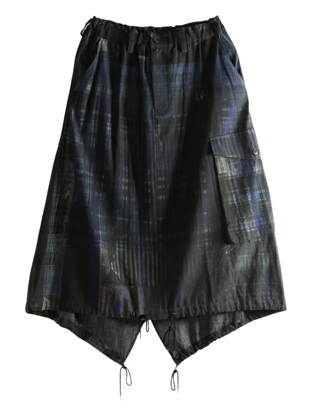 Миди-юбка с карманом в технике пэчворк Y's, синий
Миди-юбка с карманом в технике пэчворк Y's, синий