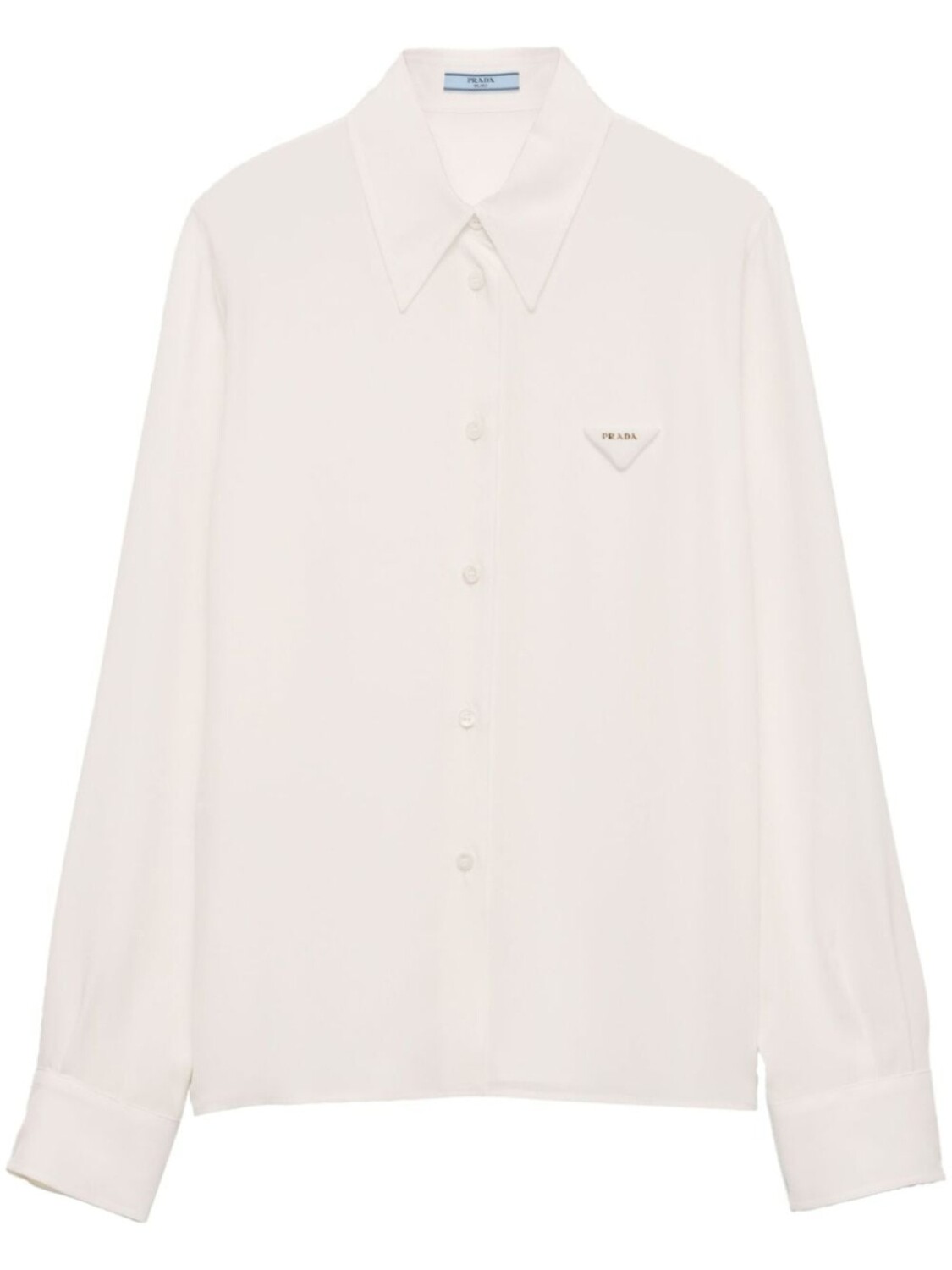 Крепдешиновая рубашка Prada
Крепдешиновая рубашка Prada