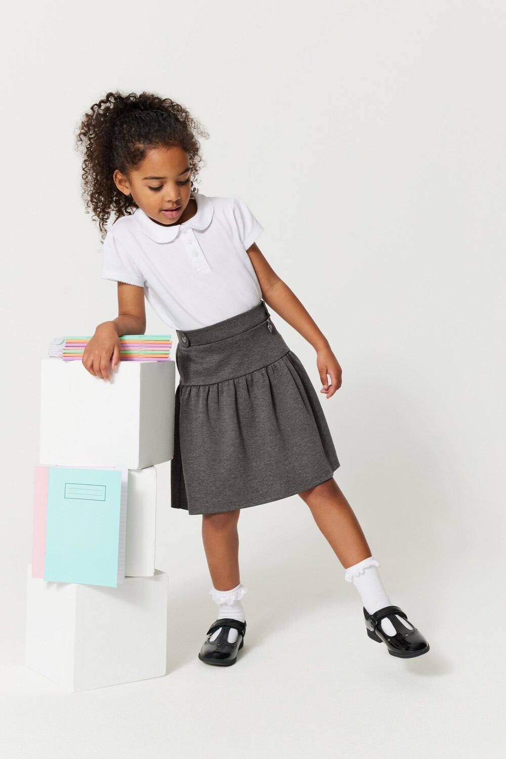 Школьная юбка расклешенного кроя Clarks, серый
Школьная юбка расклешенного кроя Clarks, серый