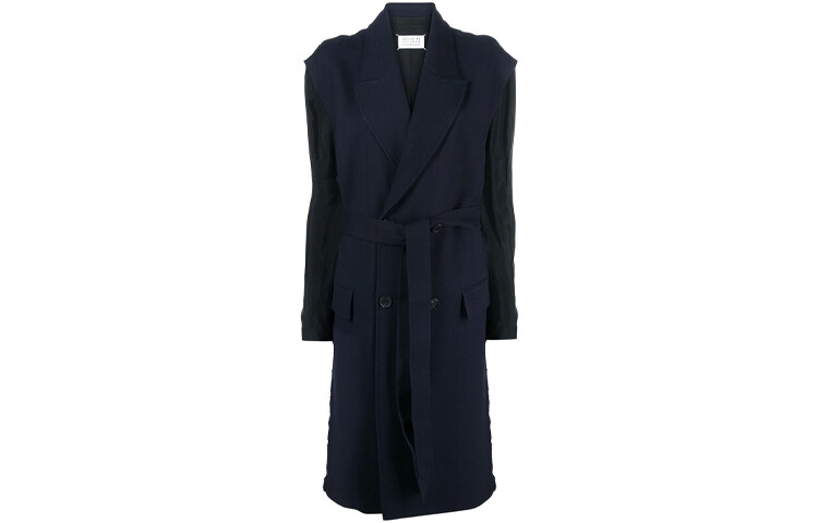 Пальто женское Maison Margiela на пуговицах, темно-синий
Пальто женское Maison Margiela на пуговицах, темно-синий