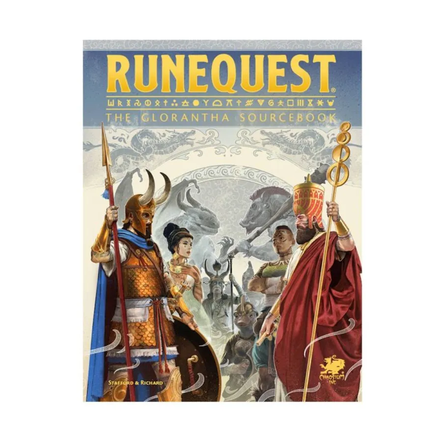 Runequest - The Glorantha Sourcebook, RuneQuest (7th Edition) (Chaosium), твердый переплет
Runequest - The Glorantha Sourcebook, RuneQuest (7th Edition) (Chaosium), твердый переплет