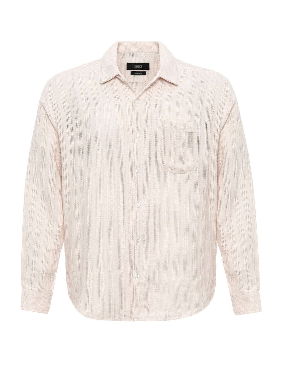 Рубашка на пуговицах Comfort fit Antioch, экрю
Рубашка на пуговицах Comfort fit Antioch, экрю