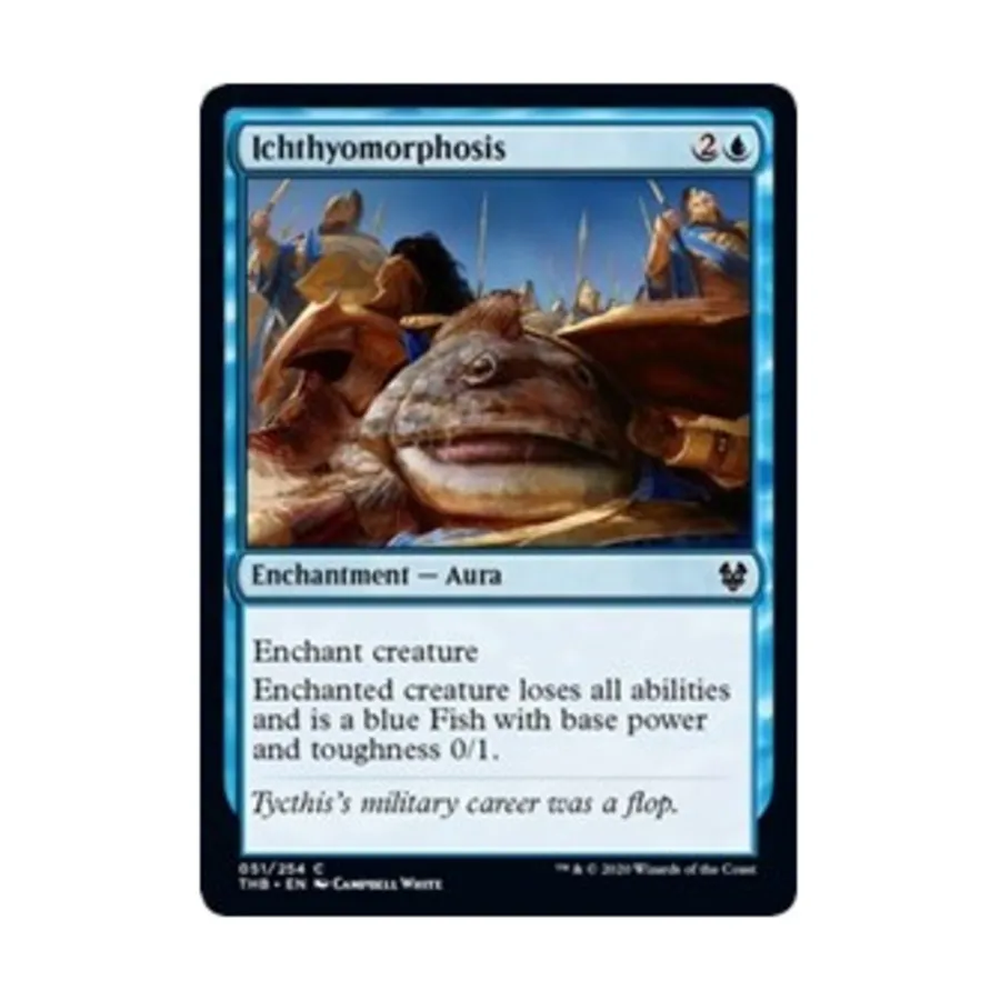 CCG Ихтиоморфоз (С), MTG - Theros Beyond Death
CCG Ихтиоморфоз (С), MTG - Theros Beyond Death