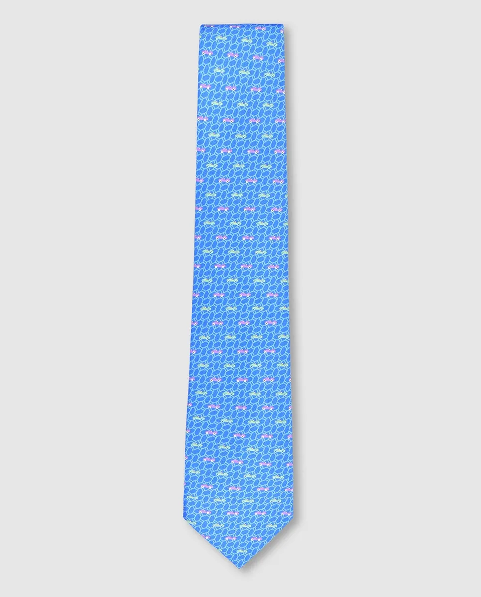 Мужской шелковый галстук с принтом Olimpo, синий
Мужской шелковый галстук с принтом Olimpo, синий