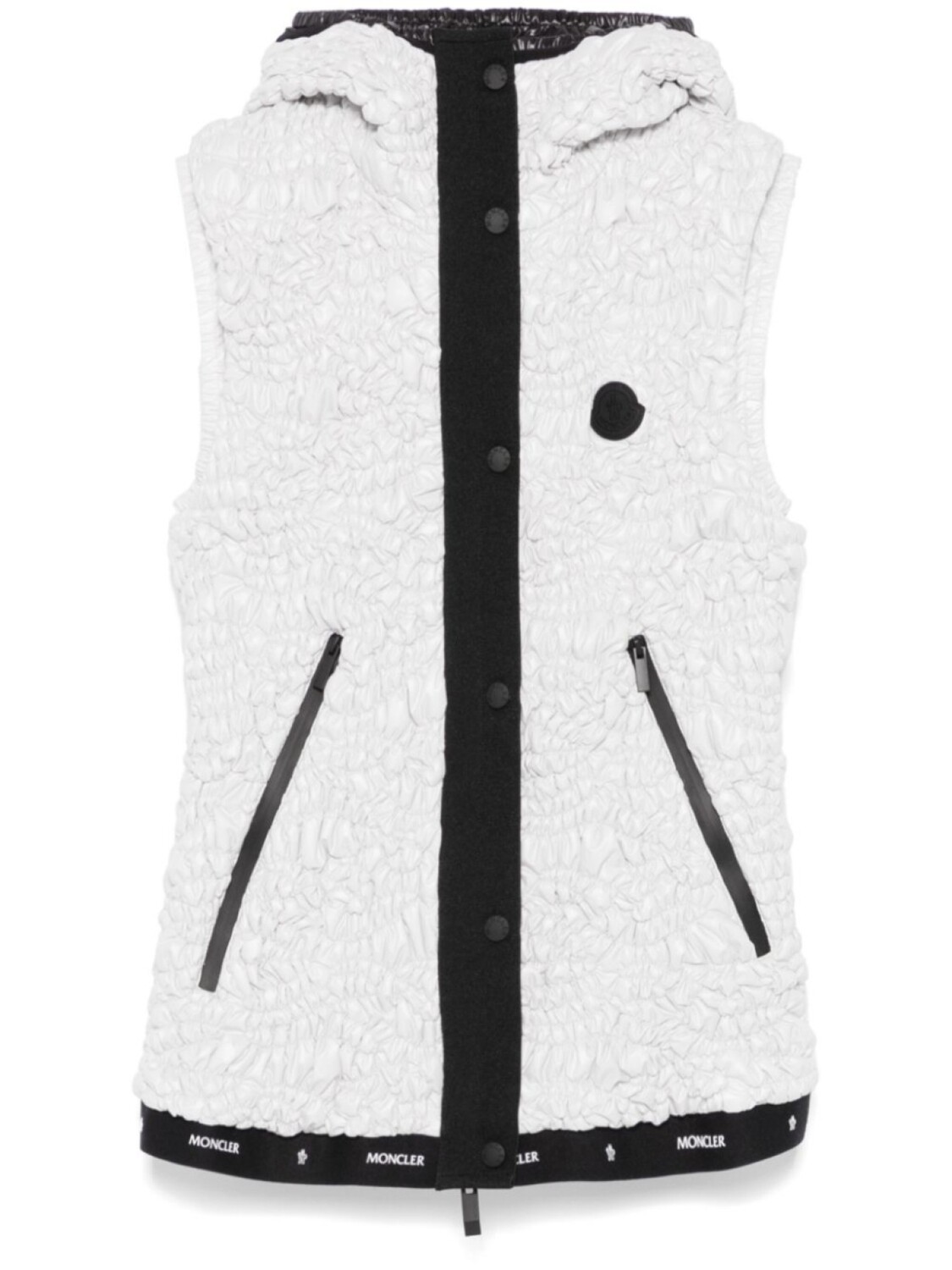 Жилет со сборками Moncler, серый
Жилет со сборками Moncler, серый