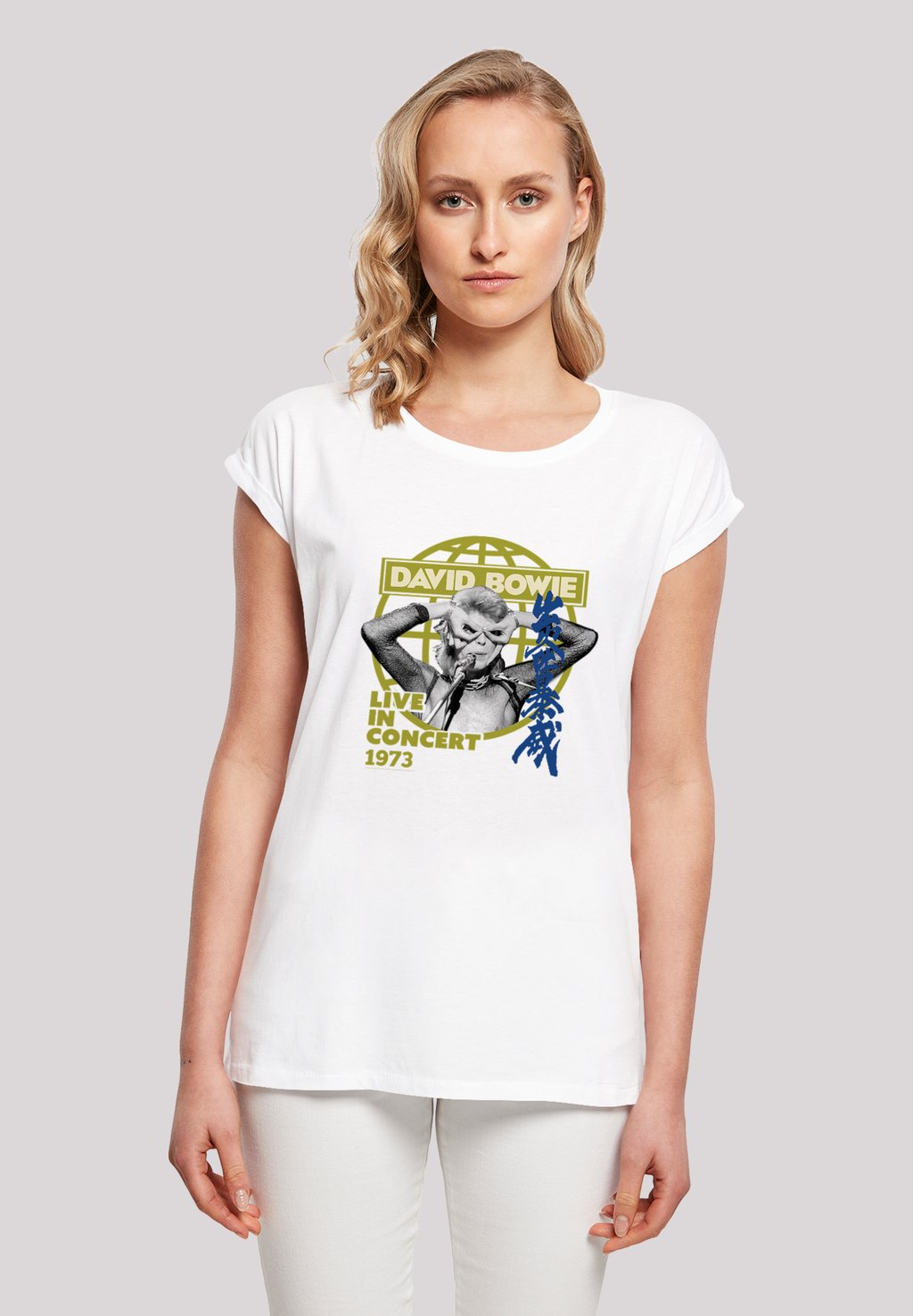 Футболка с принтом DAVID BOWIE LIVE IN CONCERT 1973 F4NT4STIC, белый
Футболка с принтом DAVID BOWIE LIVE IN CONCERT 1973 F4NT4STIC, белый