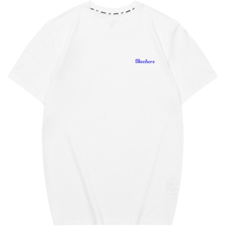 Яркая футболка унисекс белая Skechers
Яркая футболка унисекс белая Skechers