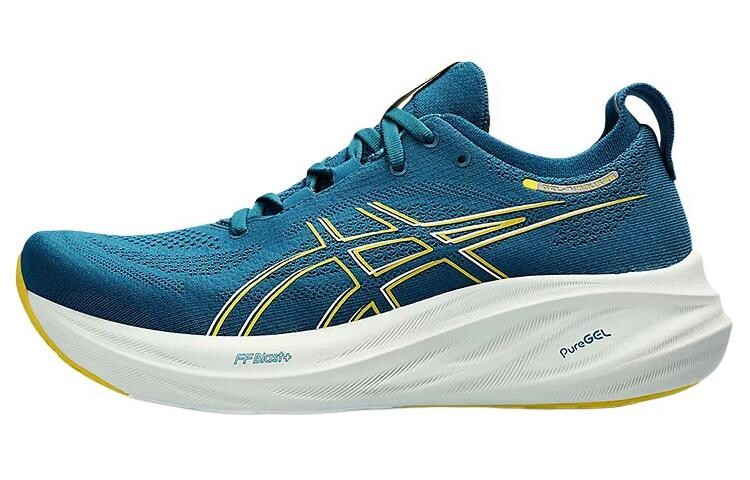 Кроссовки Asics GEL-NIMBUS 26 Мужчины, Blue-green/yellow
Кроссовки Asics GEL-NIMBUS 26 Мужчины, Blue-green/yellow