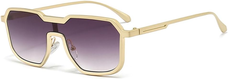 Ретро-солнцезащитные очки в металлической оправе для мужчин, модные панк-очки для женщин, трендовые солнцезащитные очки с градиентным переходом цвета TKKTLLT, Golden Gray Gradient
Ретро-солнцезащитные очки в металлической оправе для мужчин, модные панк-очки для женщин, трендовые солнцезащитные очки с градиентным переходом цвета TKKTLLT, Golden Gray Gradient