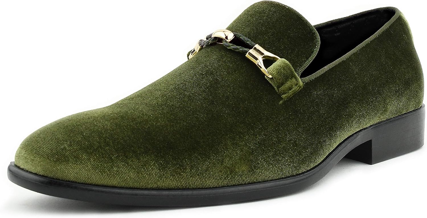 Amali Aller, мужские повседневные туфли - лоферы для мужчин на мягкой подошве - мужские бархатные тапочки с металлической и вязаной пряжкой - мужские туфли под смокинг, оливковый
Amali Aller, мужские повседневные туфли - лоферы для мужчин на мягкой подошве - мужские бархатные тапочки с металлической и вязаной пряжкой - мужские туфли под смокинг, оливковый