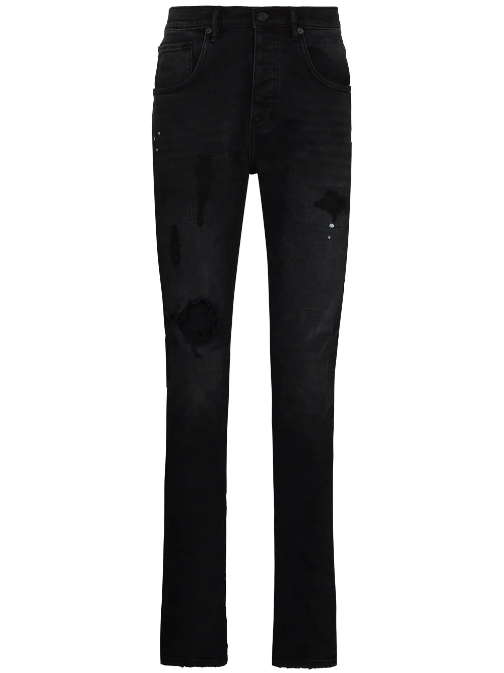 Джинсы с эффектом потертости Purple Brand, черный
Джинсы с эффектом потертости Purple Brand, черный