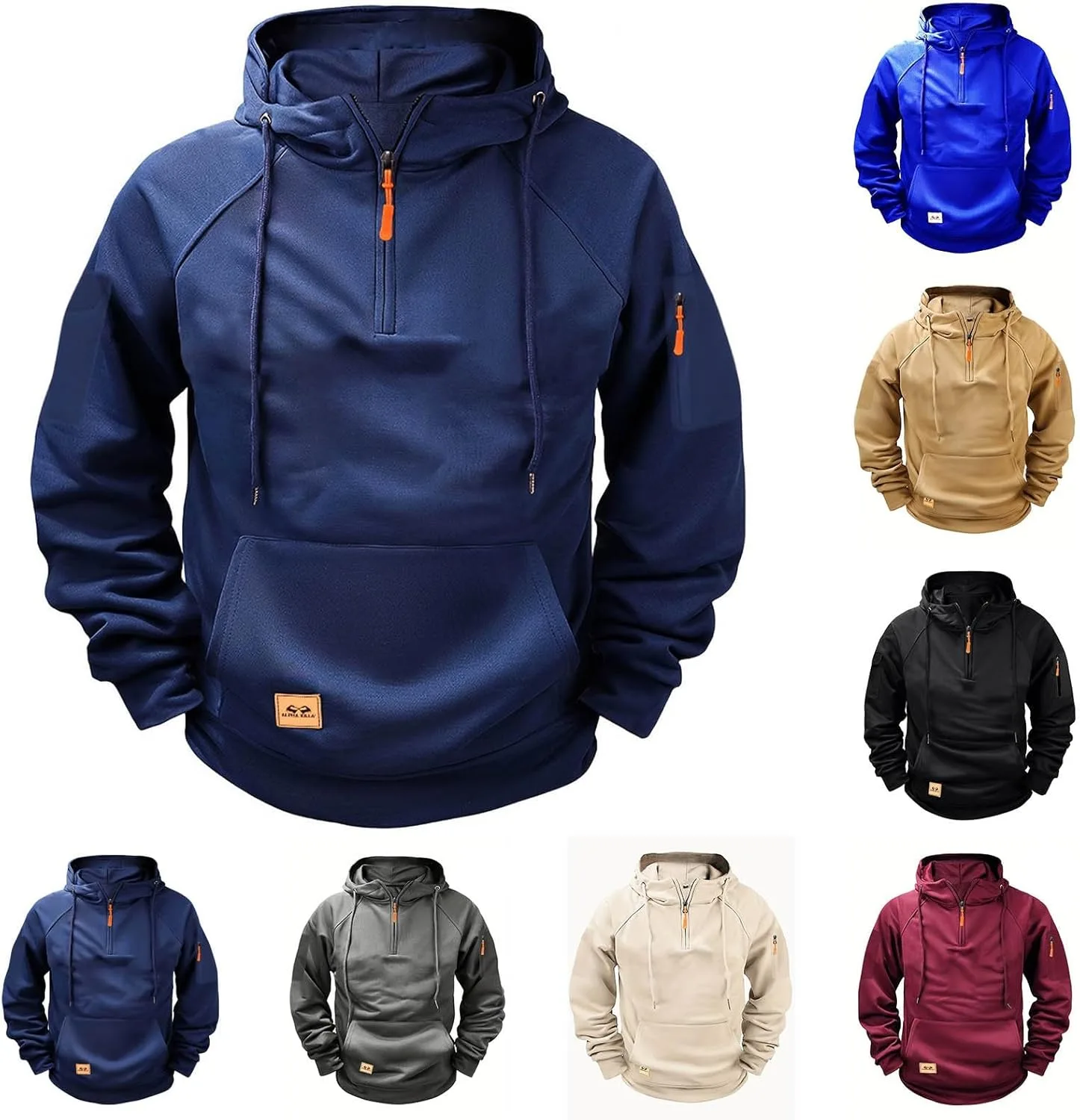 Мужской свитшот с капюшоном и карманами Ssuyeuri
Мужской свитшот с капюшоном и карманами Ssuyeuri