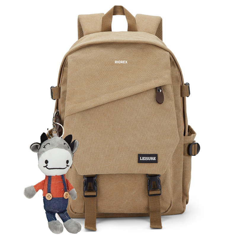 RIOREX Тканевый рюкзак для ноутбука унисекс разноцветный, Khaki Canvas Upgraded Large Size (with Doll)
RIOREX Тканевый рюкзак для ноутбука унисекс разноцветный, Khaki Canvas Upgraded Large Size (with Doll)