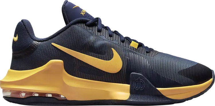 Кроссовки Air Max Impact 4 'Midnight Navy University Gold', синий
Кроссовки Air Max Impact 4 'Midnight Navy University Gold', синий