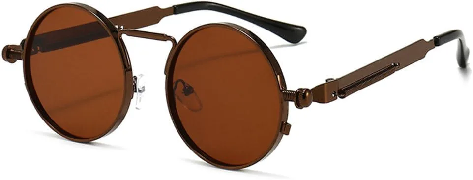 Панк-очки 2027, круглые, винтажные, готические, ретро, для женщин и мужчин, модные, в металлической оправе, солнцезащитные очки в стиле хип-хоп MTZJH, C13
Панк-очки 2027, круглые, винтажные, готические, ретро, для женщин и мужчин, модные, в металлической оправе, солнцезащитные очки в стиле хип-хоп MTZJH, C13