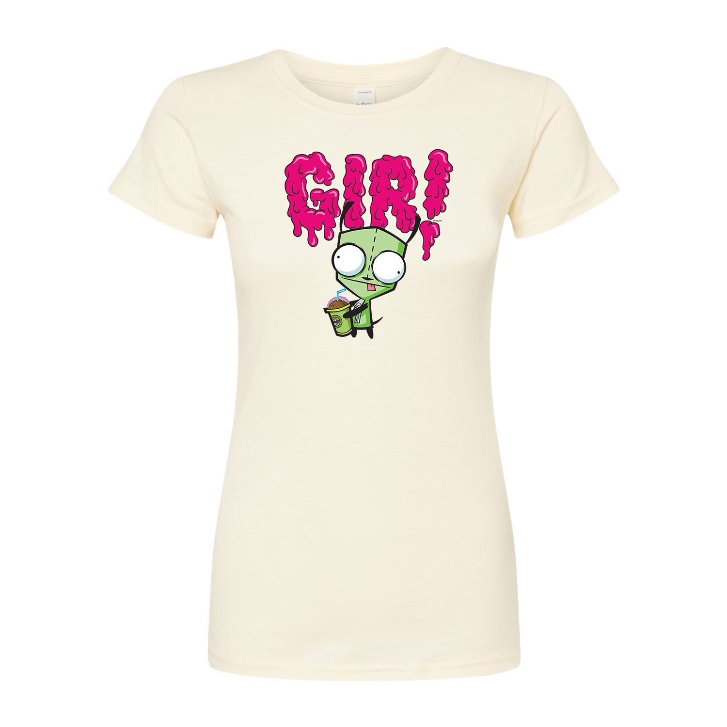 Футболка приталенного кроя Invader Zim Gir Slime для юниоров Licensed Character, бежевый
Футболка приталенного кроя Invader Zim Gir Slime для юниоров Licensed Character, бежевый