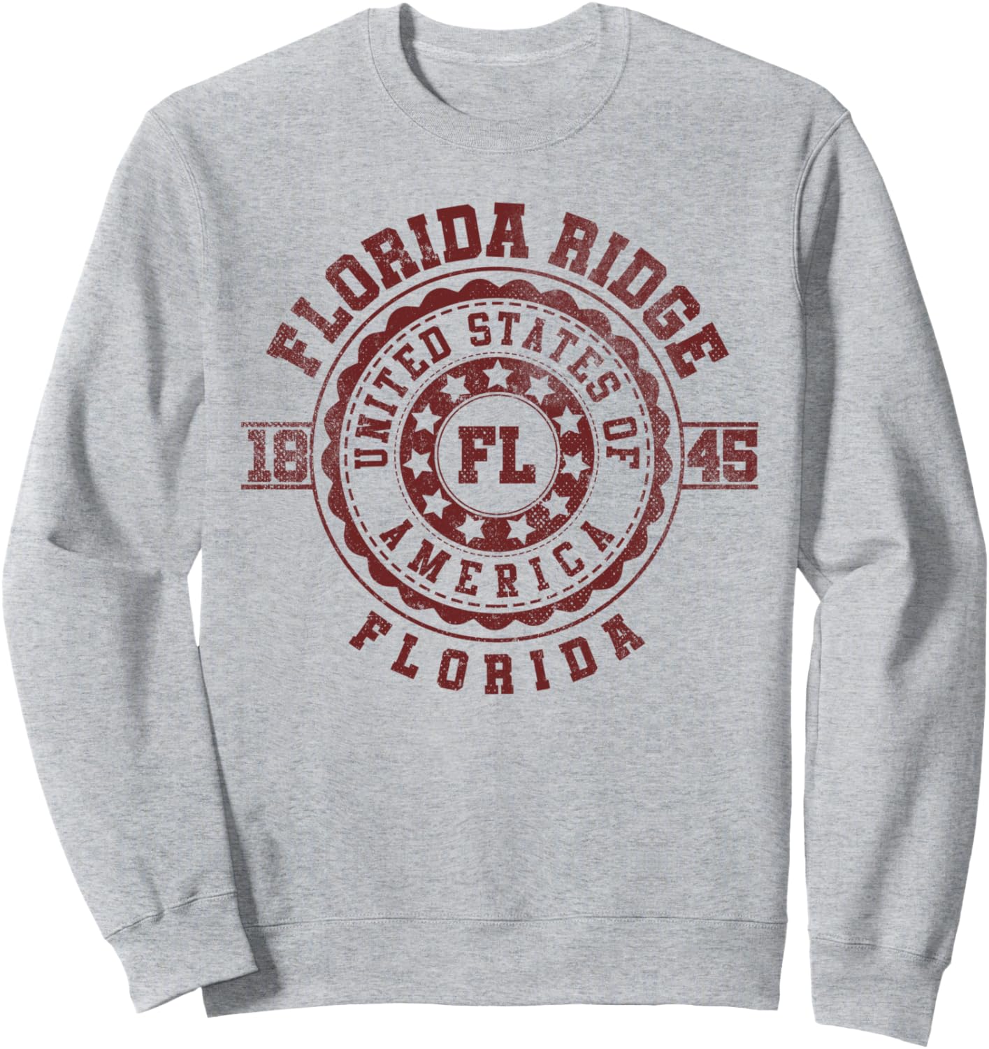 Флорида-Ридж, Флорида, Толстовка с символикой Флориды Apparel Florida Ridge Souvenirs - Florida, серый
Флорида-Ридж, Флорида, Толстовка с символикой Флориды Apparel Florida Ridge Souvenirs - Florida, серый