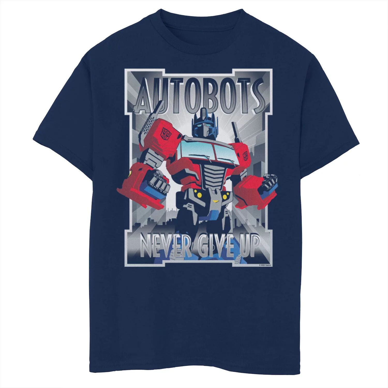 Футболка с рисунком «Трансформеры Оптимус Прайм» для мальчиков 8–20 лет «Автоботы никогда не сдаются» Licensed Character
Футболка с рисунком «Трансформеры Оптимус Прайм» для мальчиков 8–20 лет «Автоботы никогда не сдаются» Licensed Character