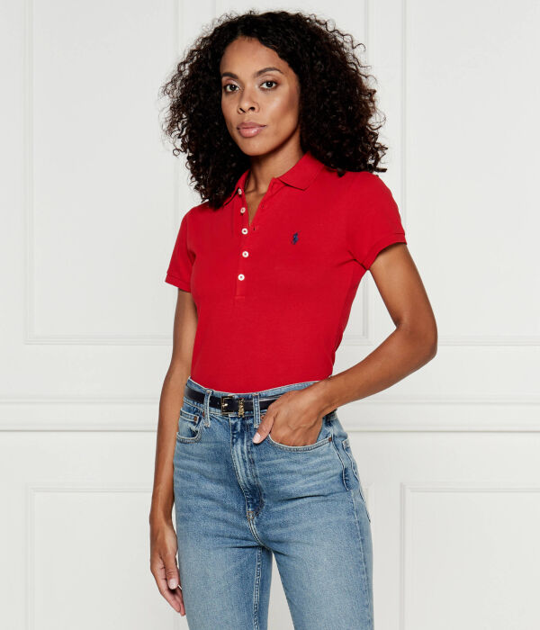 Рубашка поло Джули Slim fit Polo Ralph Lauren, красный
Рубашка поло Джули Slim fit Polo Ralph Lauren, красный