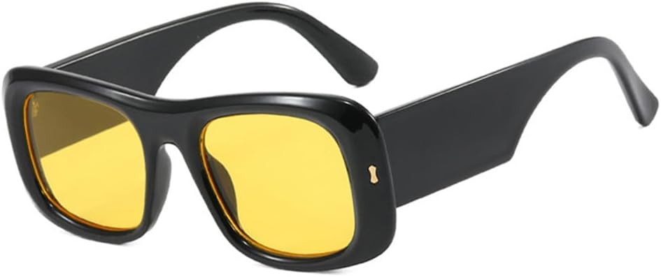 Женские солнцезащитные очки конфетных цветов с заклепками, мужские — с широкими дужками, градиентный градиент, защита от УФ-излучения UV400, для занятий спортом на открытом воздухе, бега и езды на велосипеде generic, Black Yellow
Женские солнцезащитные очки конфетных цветов с заклепками, мужские — с широкими дужками, градиентный градиент, защита от УФ-излучения UV400, для занятий спортом на открытом воздухе, бега и езды на велосипеде generic, Black Yellow