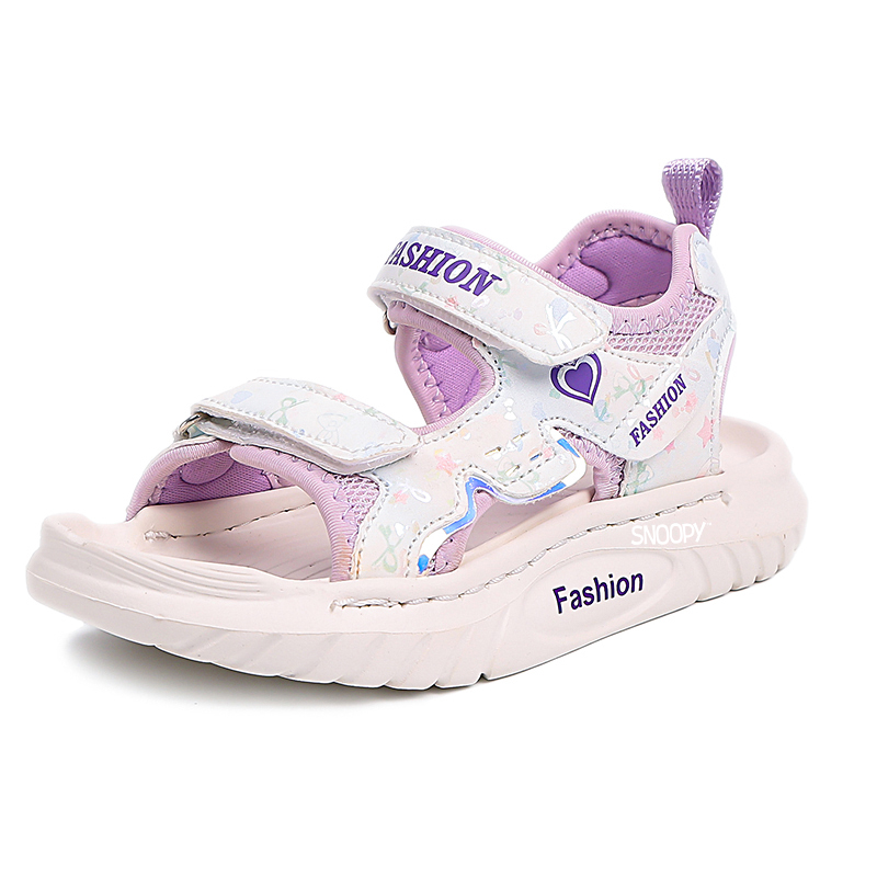 Детские сандалии с низким верхом, дышащие, противоскользящие и износостойкие, с отскоком SNOOPY, фиолетовый
Детские сандалии с низким верхом, дышащие, противоскользящие и износостойкие, с отскоком SNOOPY, фиолетовый