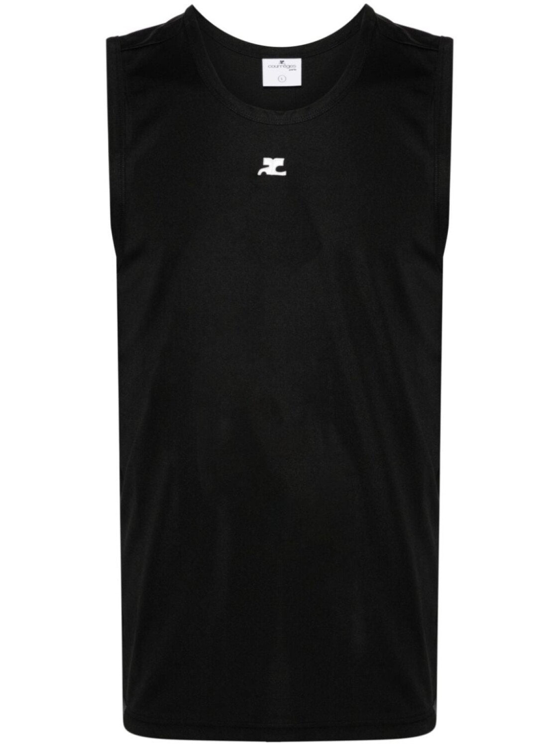 Courrèges топ с логотипом, черный
Courrèges топ с логотипом, черный