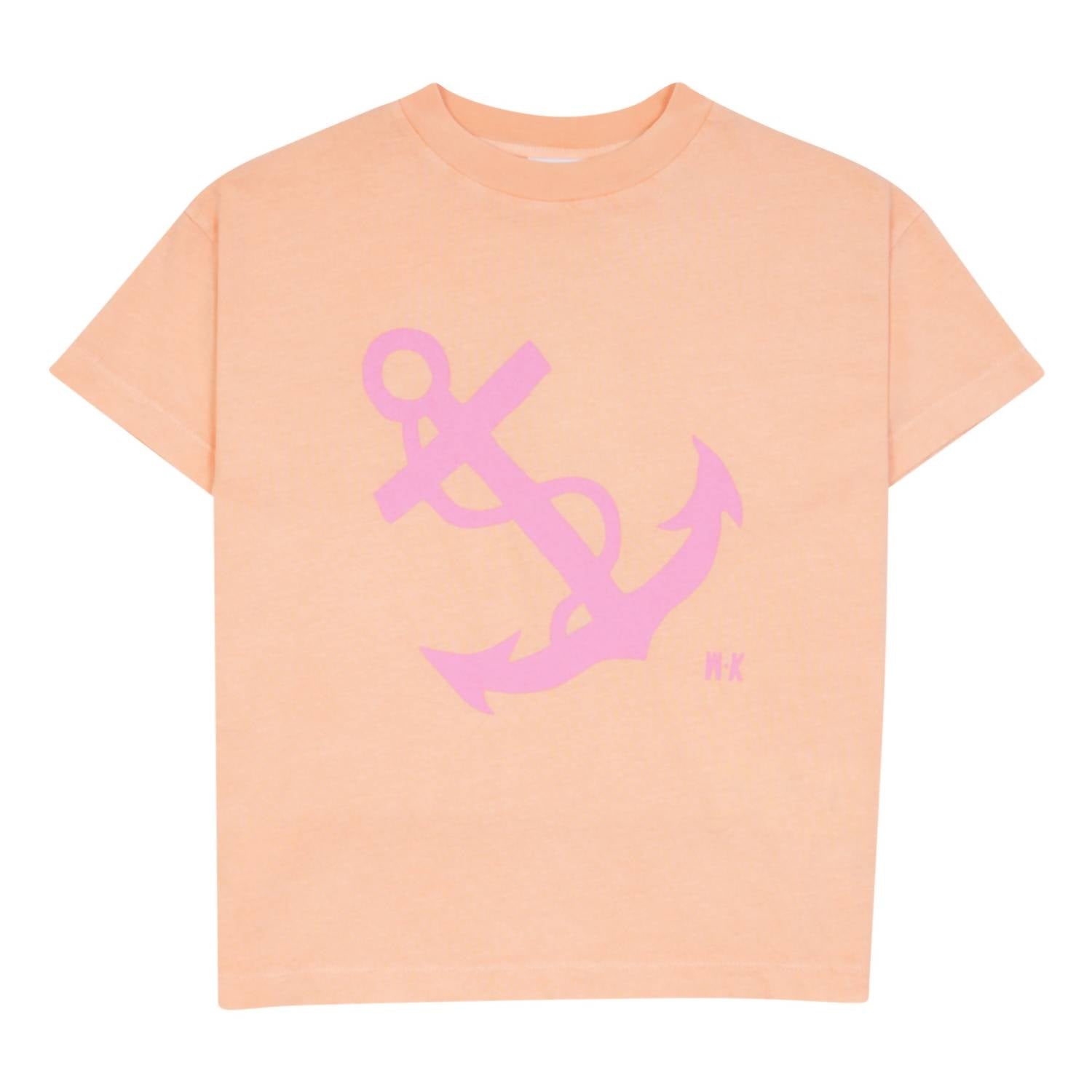 Детская футболка Ancora в персиковом цвете Wynken
Детская футболка Ancora в персиковом цвете Wynken