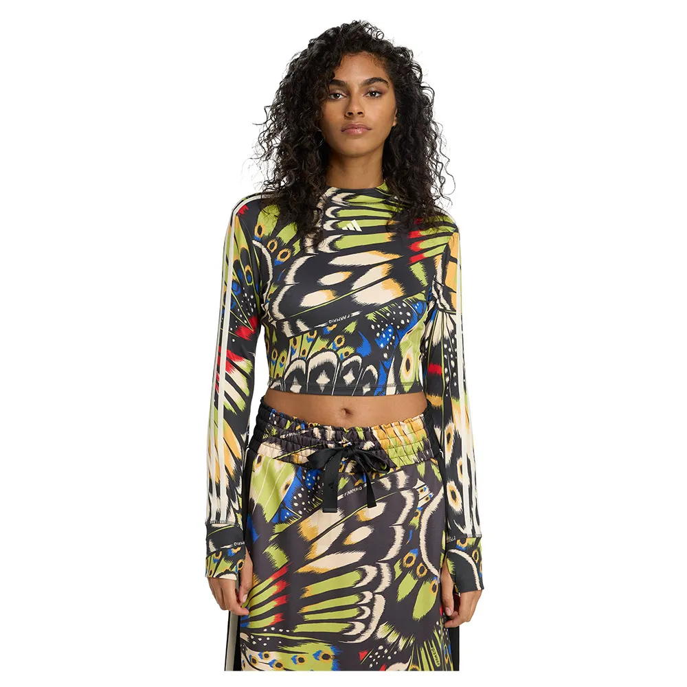 Лонгслив adidas X Farm Rio, черный
Лонгслив adidas X Farm Rio, черный